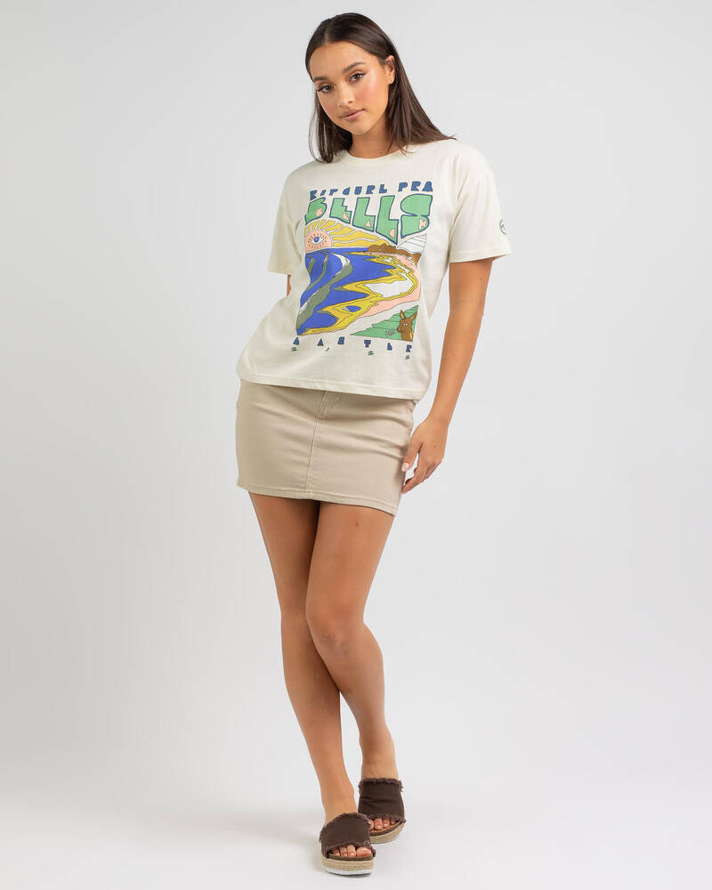 Rip Curl Bells Pro Relaxed T-Shirt for Womens