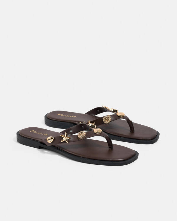 Mooloola Koa Thong Sandals for Womens