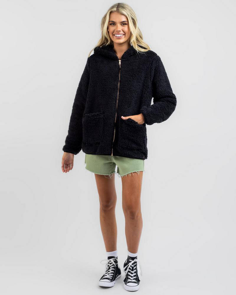 Volcom Lil Phuz Up Hooded Jacket for Womens
