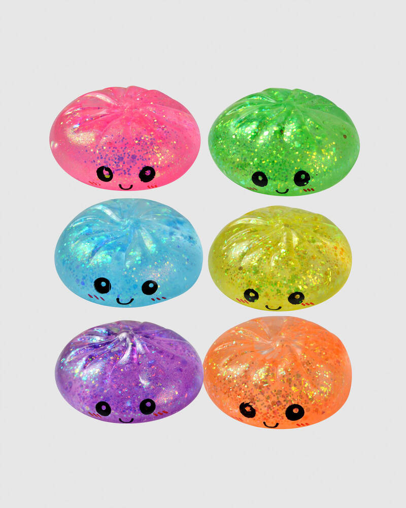 Get It Now Sugar Glitter Dumpling Squishy Fidget Toy for Unisex