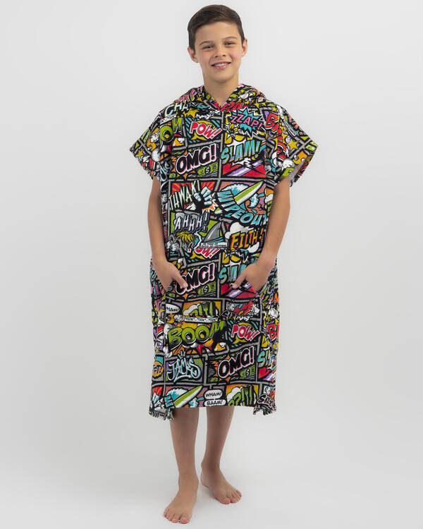 Boys' Kapow Hooded Towel