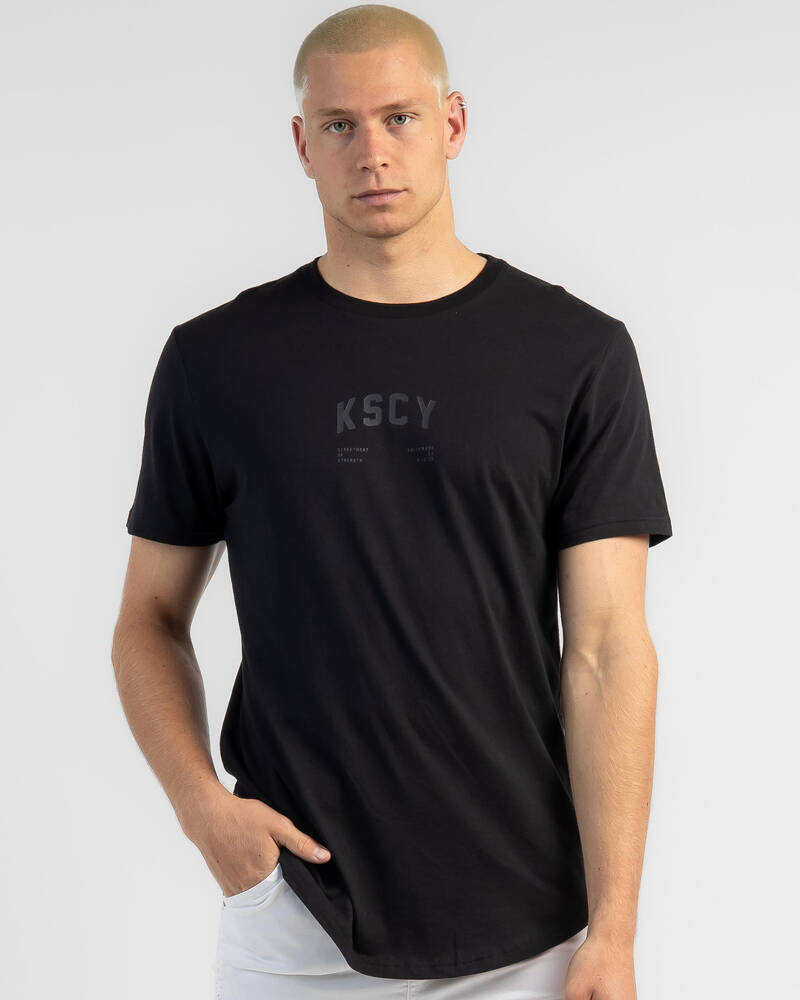 Kiss Chacey Deny Dual Curved T-Shirt for Mens