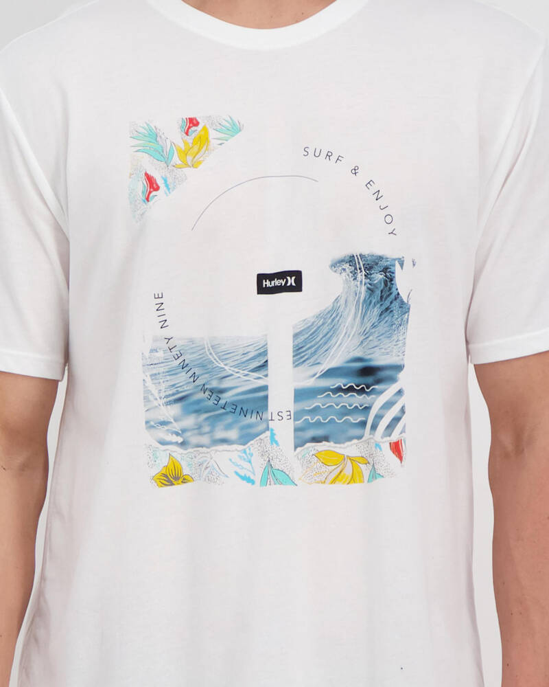 Hurley Dri Fit Peaking T-shirt for Mens