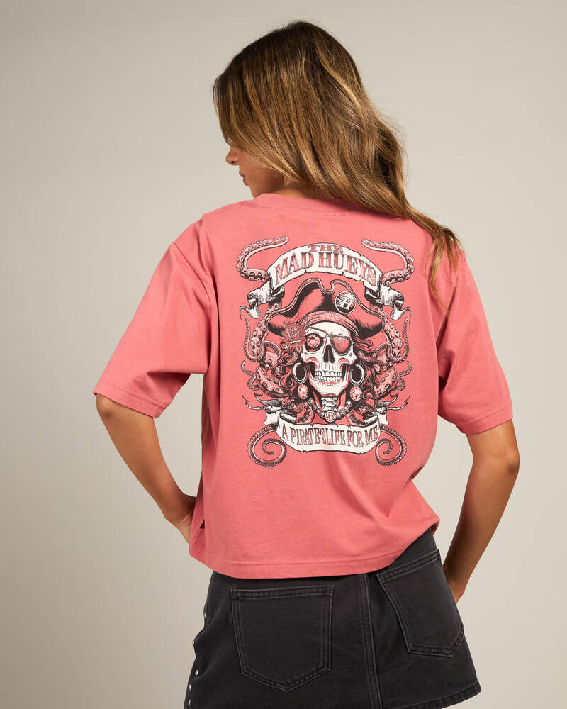 The Mad Hueys Pirates Life Boxy T-Shirt for Womens