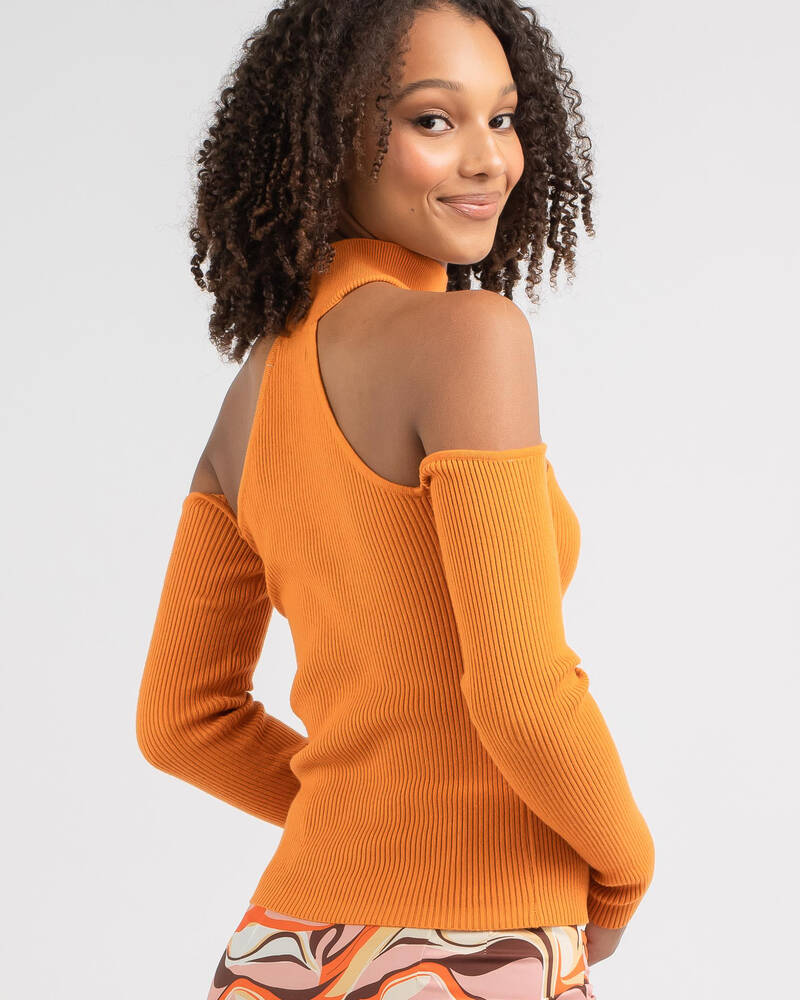 Style State Work It Out Knit Top for Womens