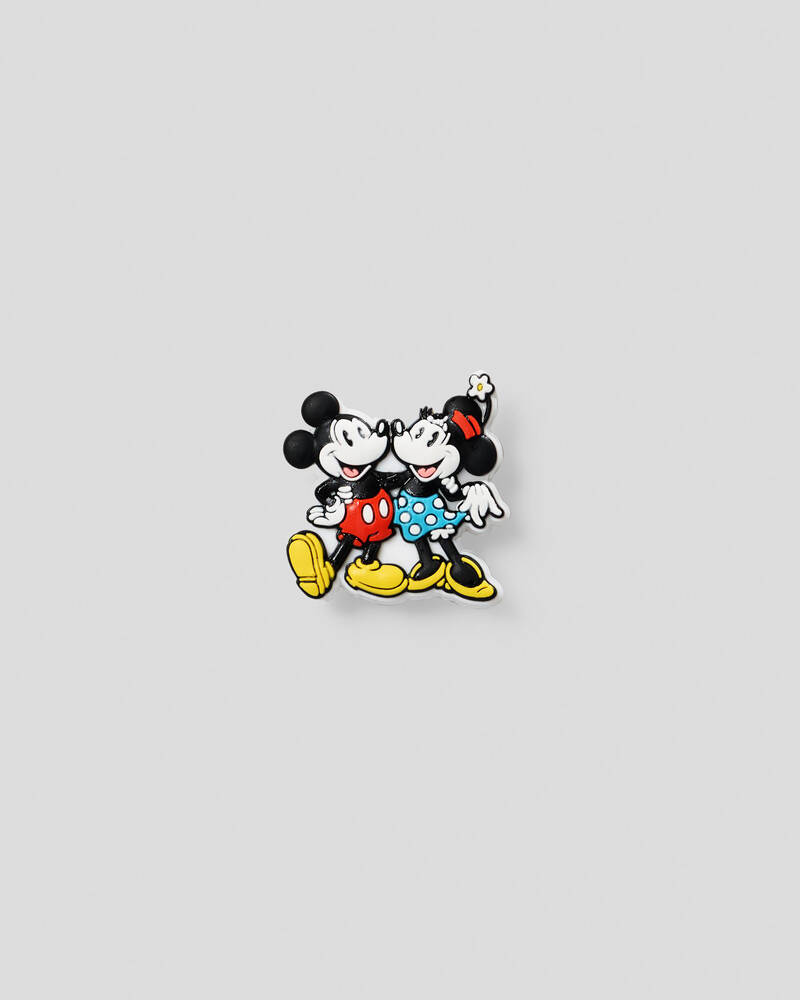 Crocs Mickey and Minnie Holding Jibbitz for Unisex