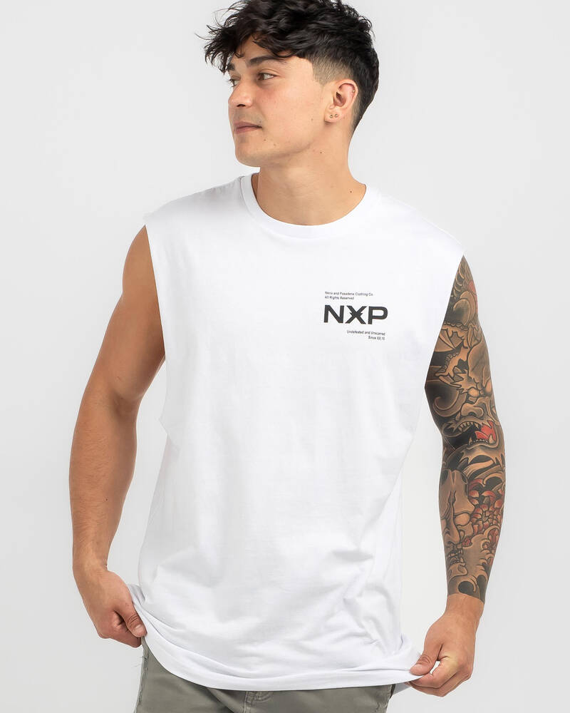 Nena & Pasadena Beamer Scoop Back Muscle Tank for Mens