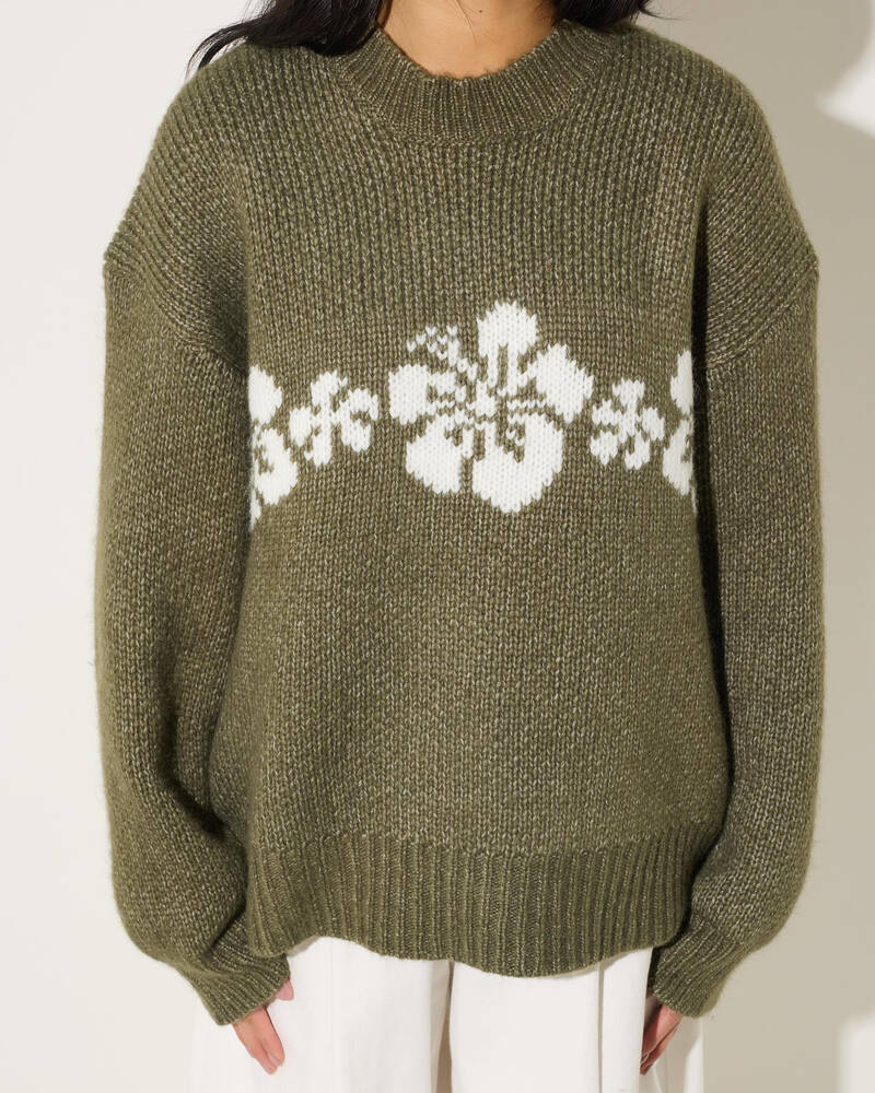 Rip Curl Cala Nights Hibiscus Knit Sweater for Womens