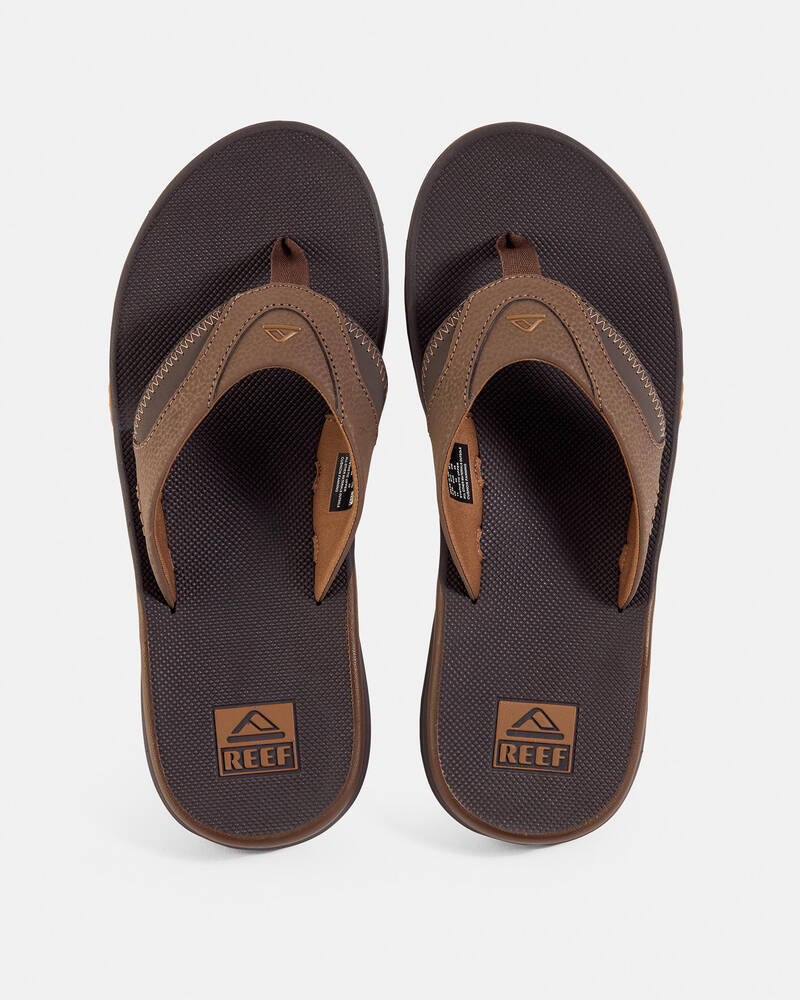 Reef Cushion Fanning Thongs for Mens