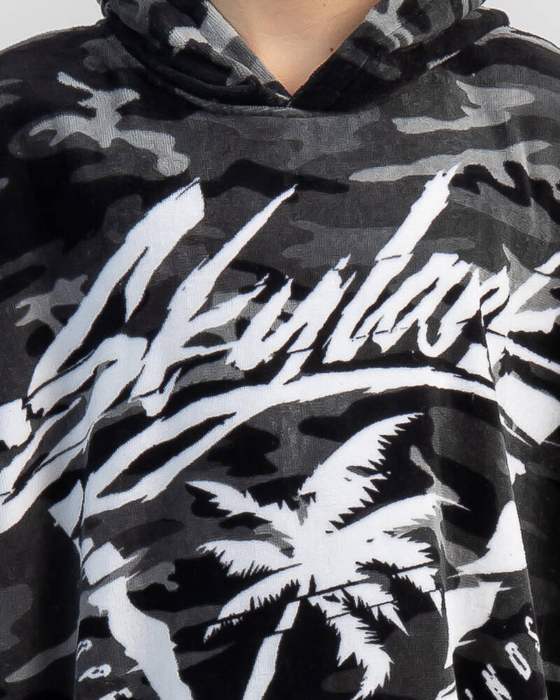 Skylark Boys' Pulsate Hooded Towel for Mens