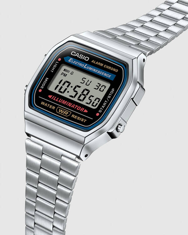 Casio A168WA-1 Vintage Watch for Mens