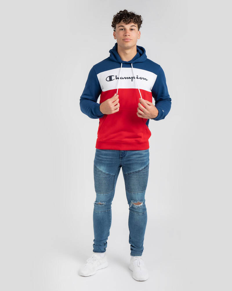 Champion EU Colour Block Hoodie for Mens