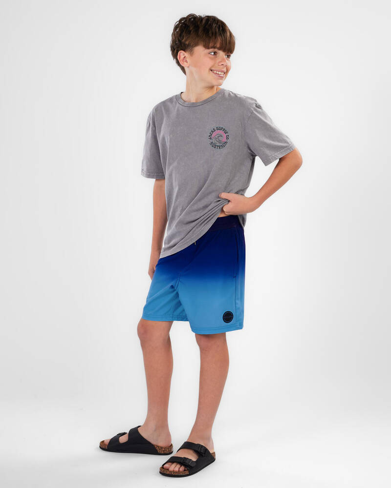 Skylark Boys' Brightside Elastic Waist Shorts for Mens
