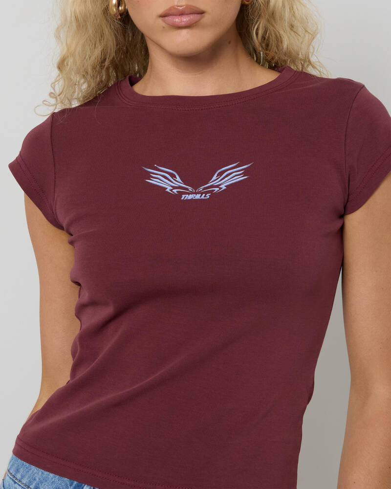 Thrills Speed Of Fury Club T-Shirt for Womens