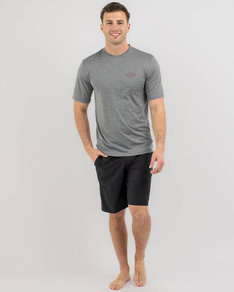 Billabong Diamond Shoreline Short Sleeve Wet Shirt for Mens