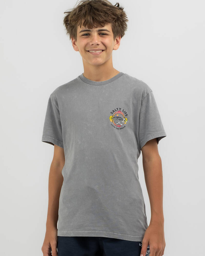 Salty Life Boys' Hidden Paradise T-Shirt for Mens