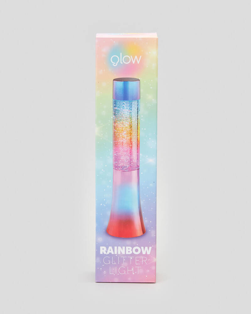 Mooloola Rainbow Glitter 33cm Lamp for Womens