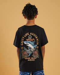 Salty Life Boys' Tide Hunter T-Shirt for Mens image number null