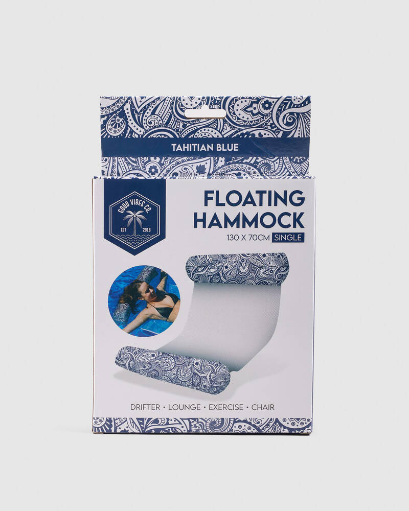 Get It Now Tahitian Blue Single Floating Hammock for Womens