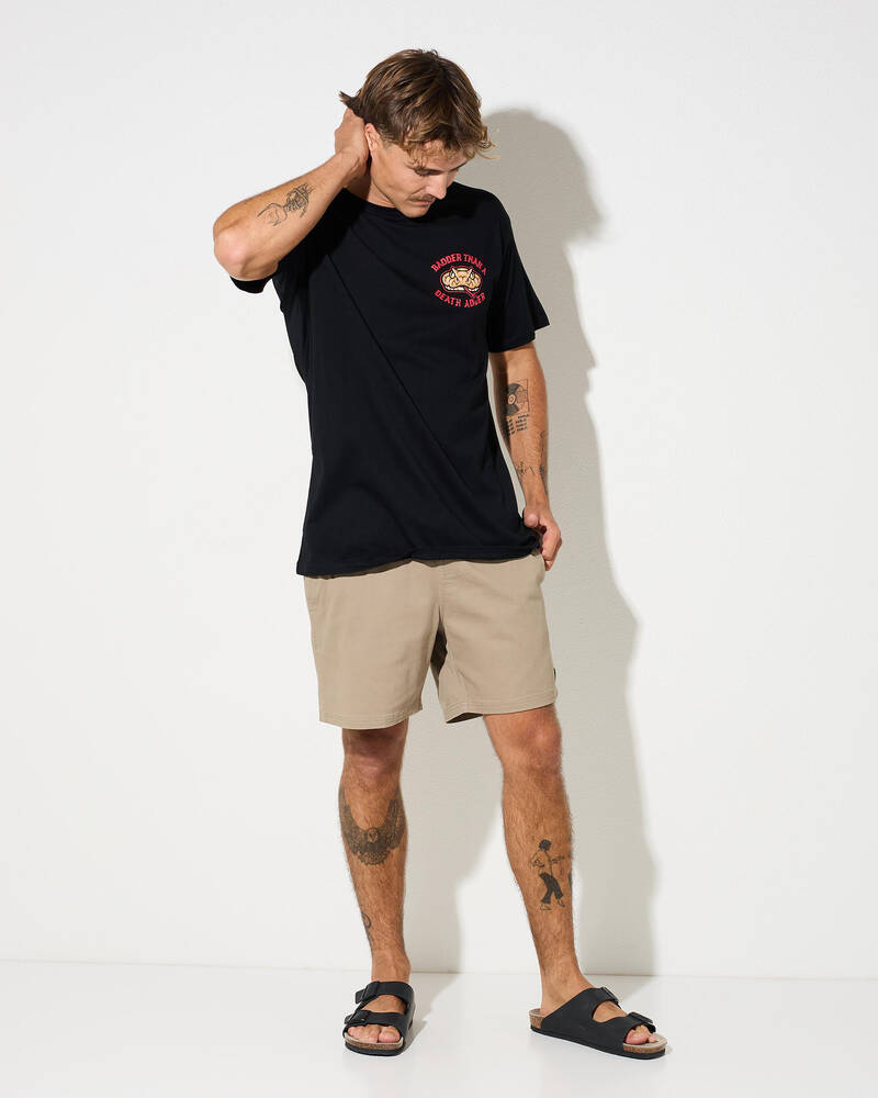 Bush Chook Death Adder T-Shirt for Mens