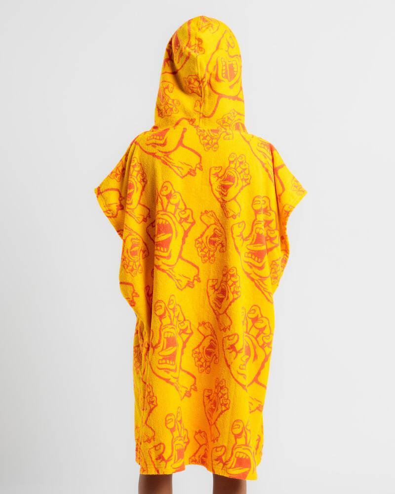 Santa Cruz Boys' Crowded Hand Hollow Hooded Towel for Mens