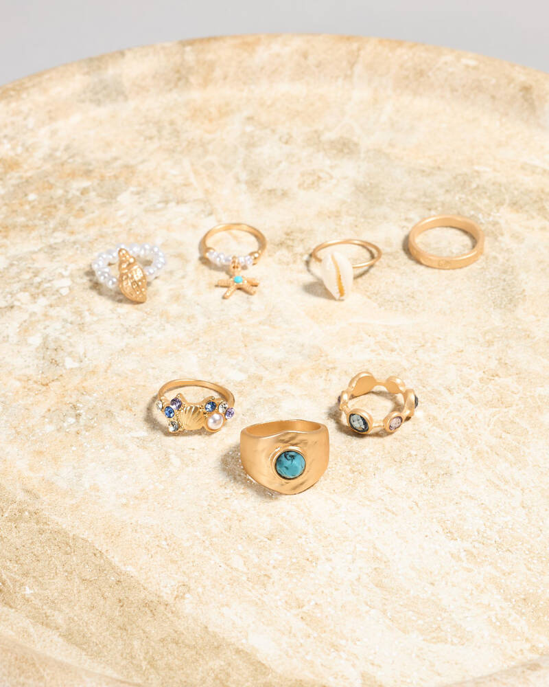 Karyn In LA Island Cove Ring Pack for Womens