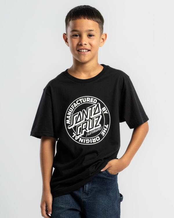 Santa Cruz Boys' MFG Dot Front T-Shirt for Mens