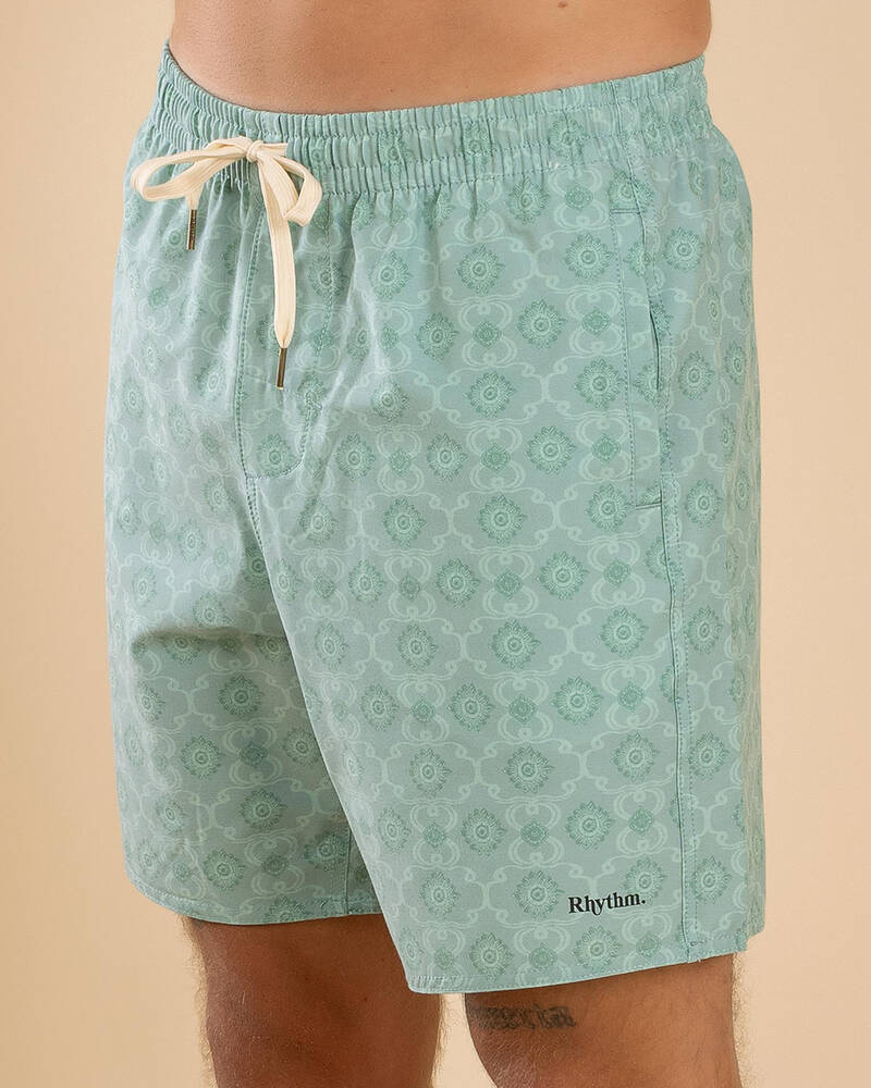Rhythm Tile Beach Shorts for Mens