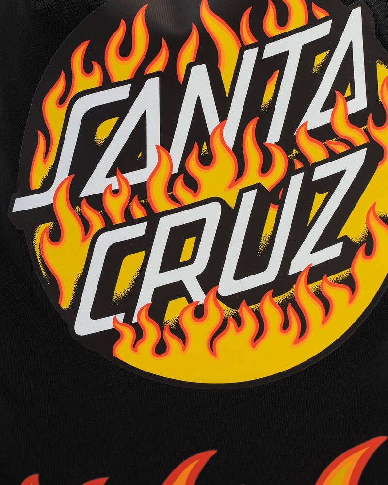 Santa Cruz Blaze Dot Drawstring Bag for Mens