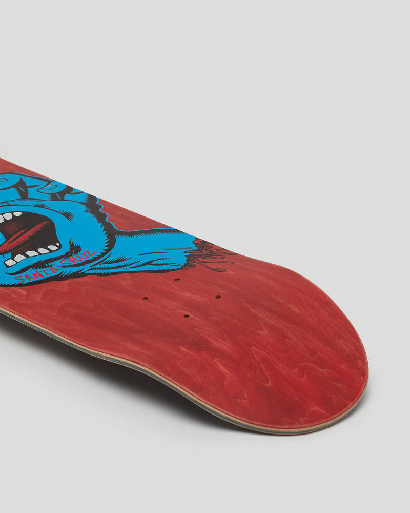 Santa Cruz Screaming Hand 8.0" Skateboard Deck for Unisex