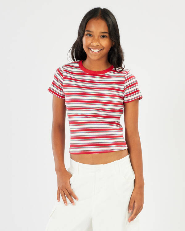 Girls' Stripe Tee