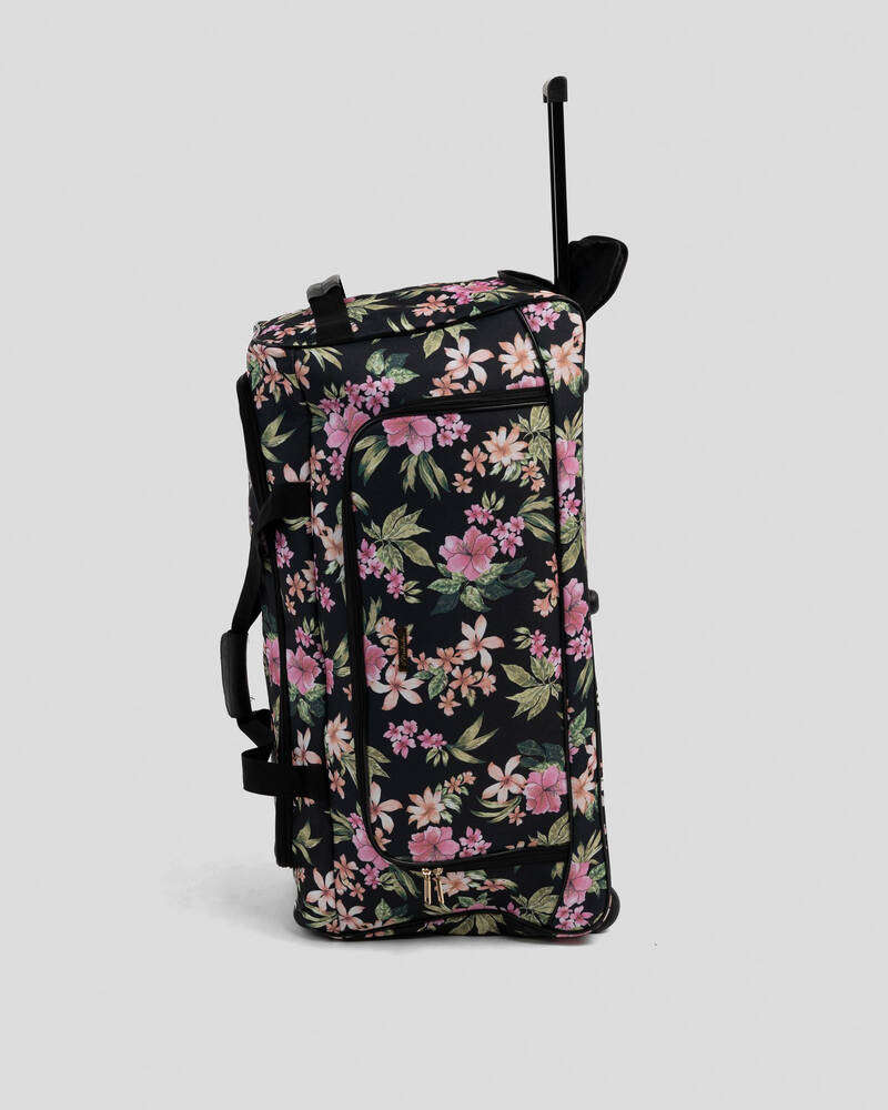 Mooloola Poppy Large Wheeled Travel Bag for Womens
