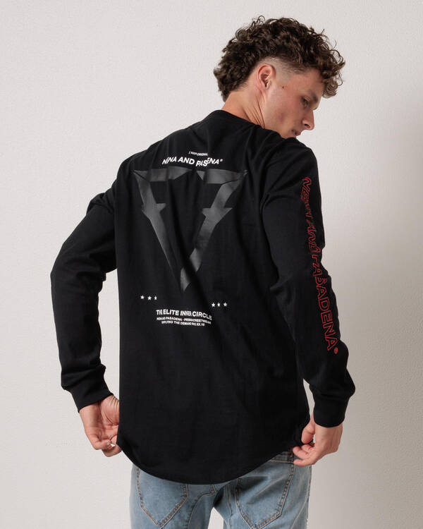 Unite Dual Curved Long Sleeve T-Shirt