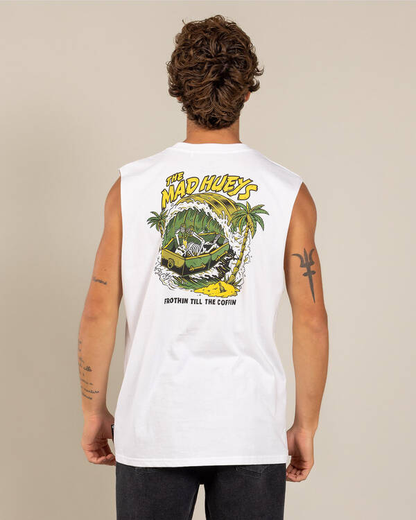 The Mad Hueys Frothin Coffin Muscle Tank for Mens