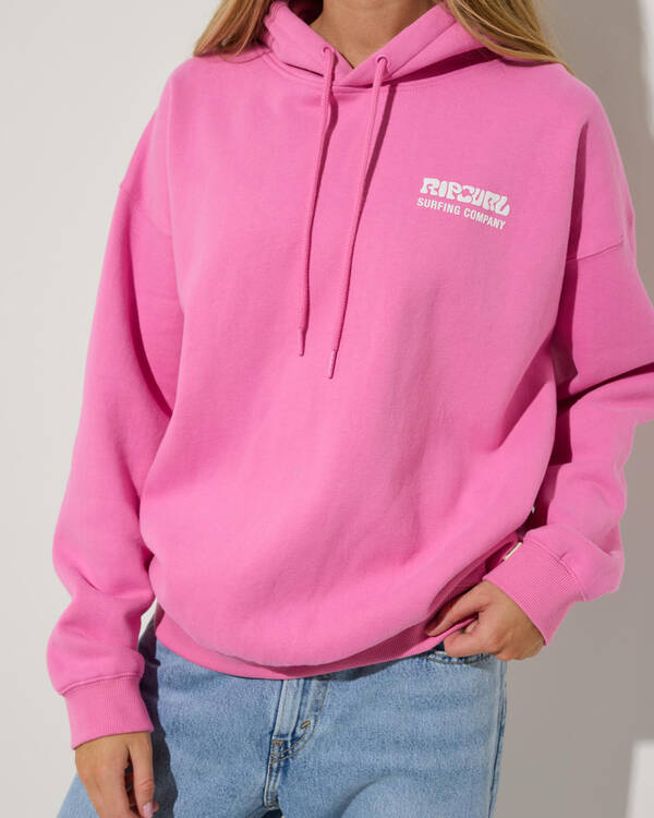 Rip Curl Surf Puff Heritage Hoodie for Womens