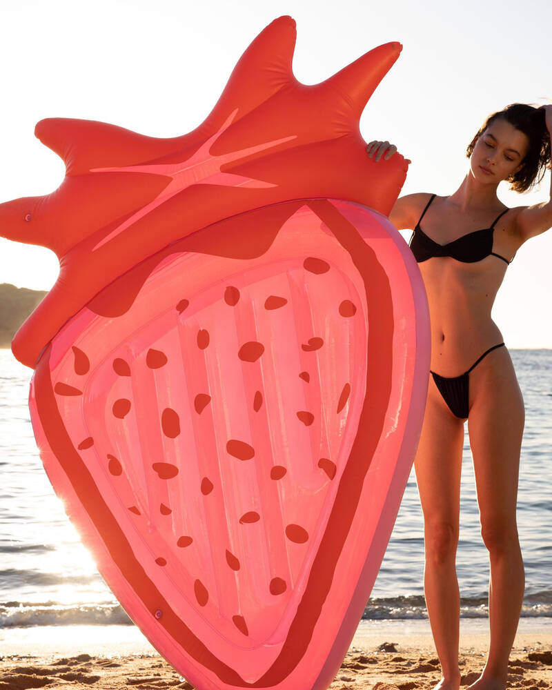 Sunnylife Strawberry Luxe Lie On Inflatable for Unisex