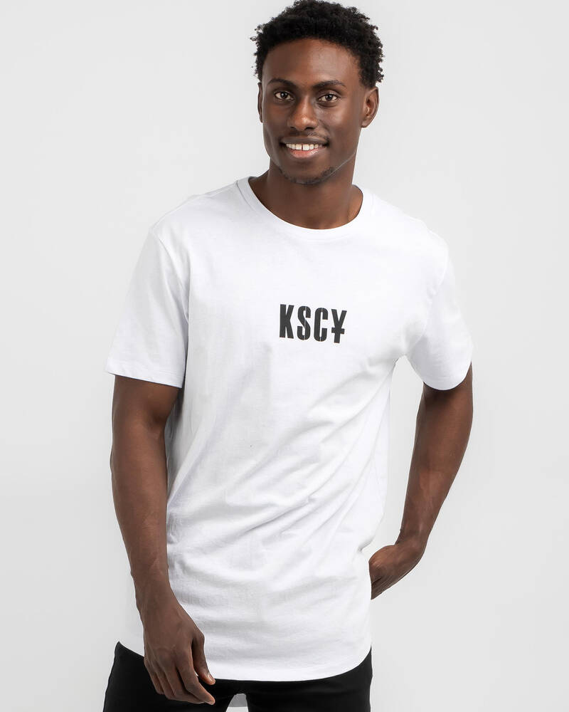 Kiss Chacey Fetching Souls Dual Curved T-Shirt for Mens