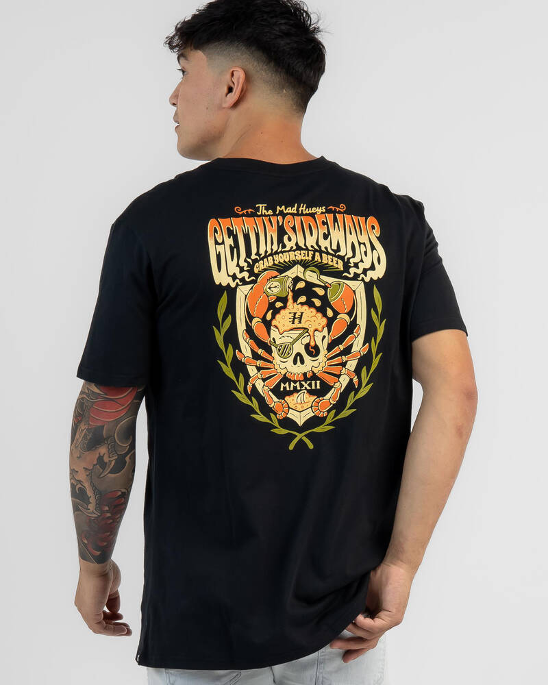 The Mad Hueys Getting Sideways T-Shirt for Mens