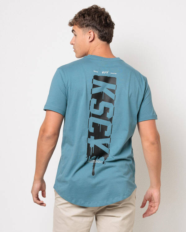 Kiss Chacey Dream Duel Curved T-Shirt for Mens