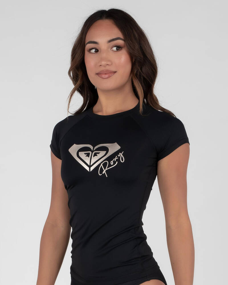 Roxy Gentle Hearted Cap Sleeve Rash Vest for Womens