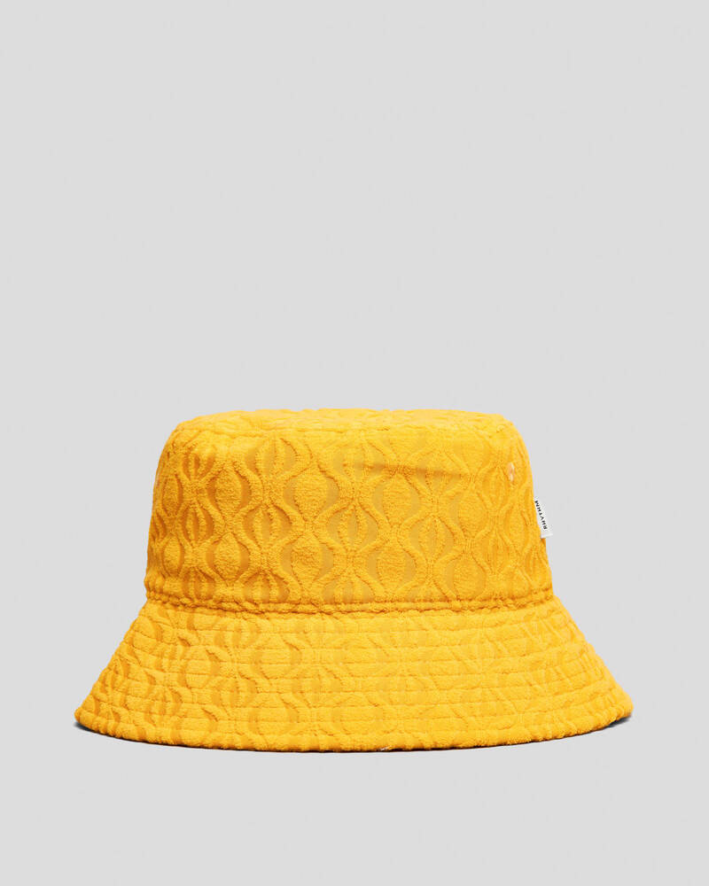 Rhythm Ripple Terry Bucket Hat for Womens