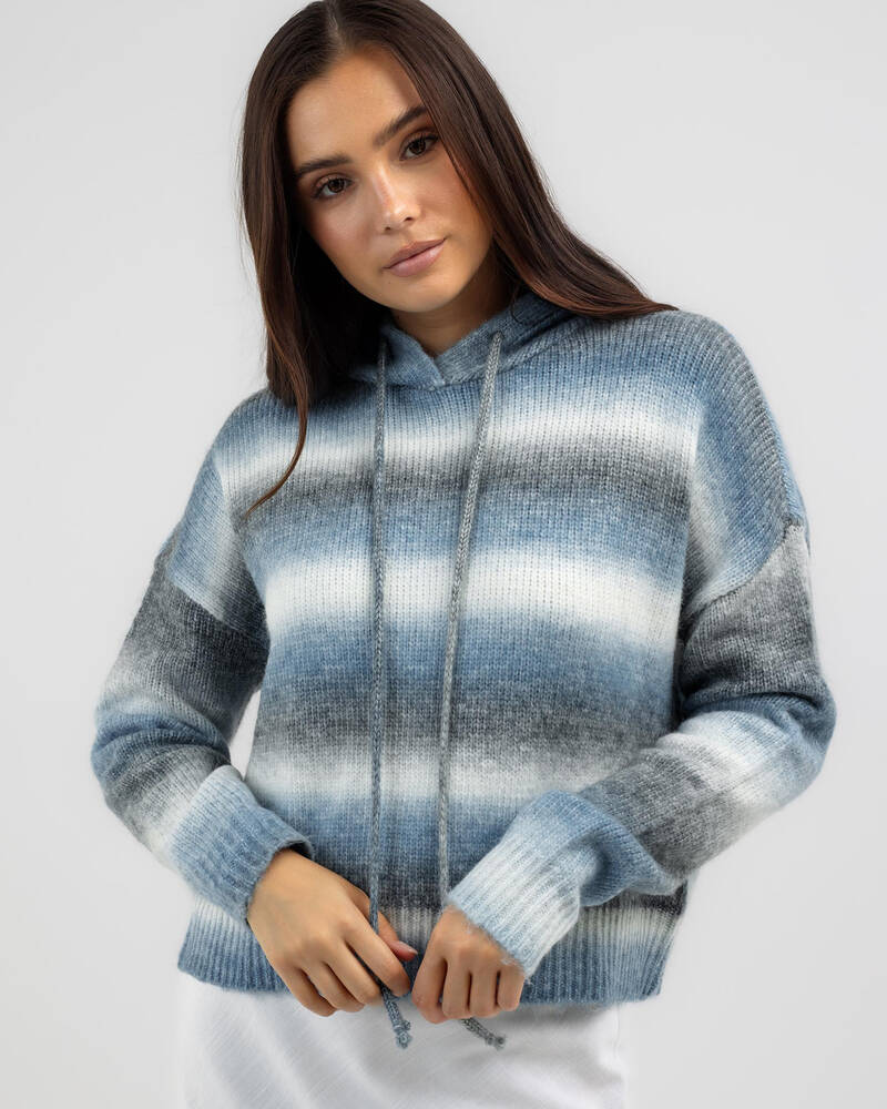 Mooloola Miami Hooded Knit Jumper for Womens
