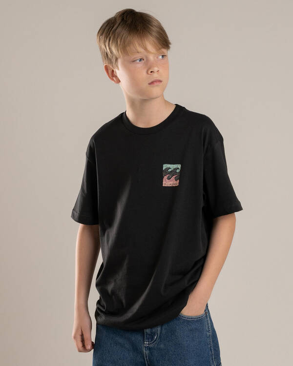 Billabong Boys' Crayon Wave T-Shirt for Mens