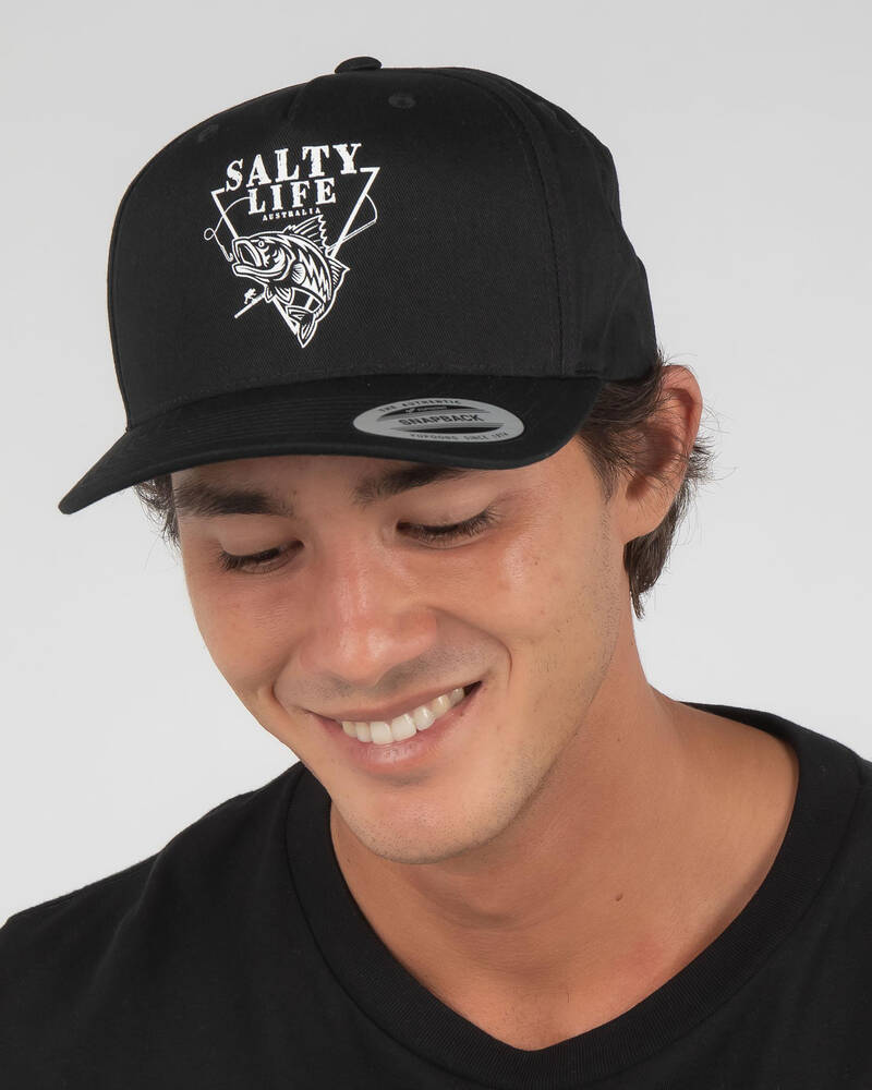 Salty Life Lured Snapback Cap for Mens