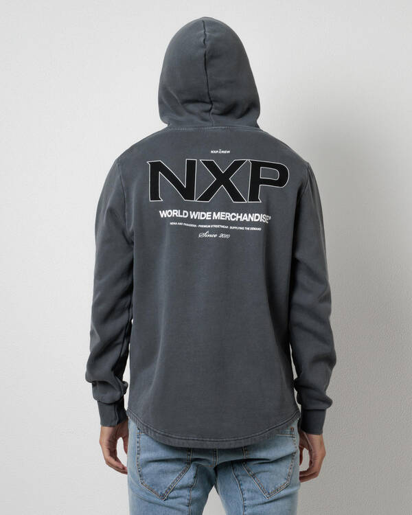 Nena & Pasadena Peak Dual Curved Hoodie for Mens