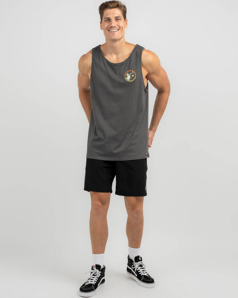 The Mad Hueys Cookedatoo III Singlet for Mens