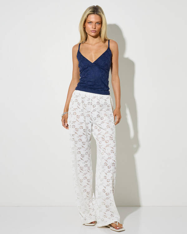Ava And Ever Mia Crossover Lace Top for Womens