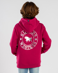 Ringers Western Kids' Signature Bull Hoodie for Mens image number null