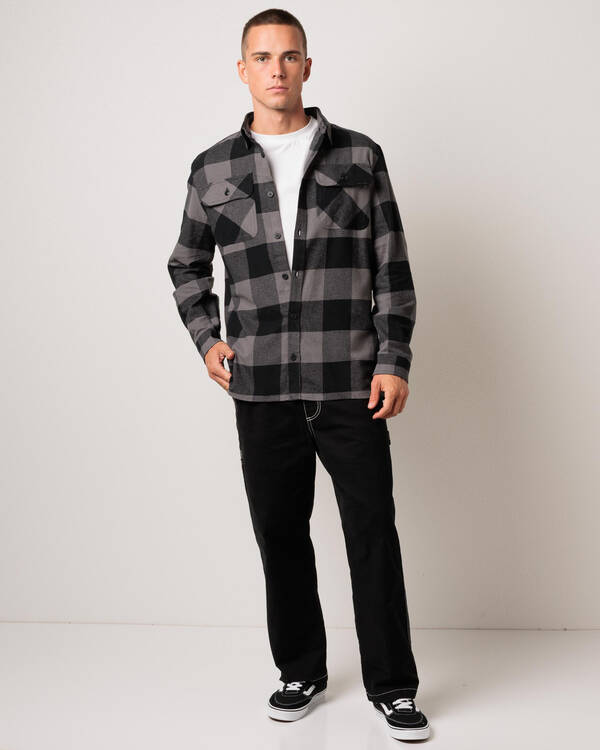 Dexter Realm Long Sleeve Flannel Shirt for Mens