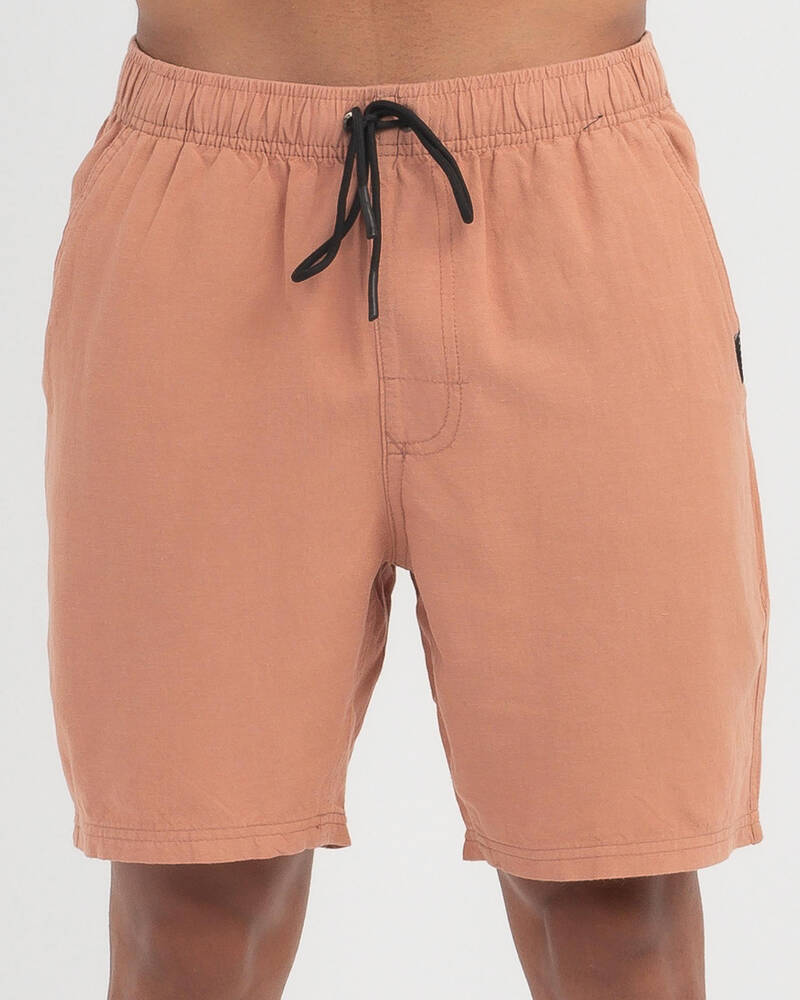 Rusty Overtone Elastic Shorts for Mens